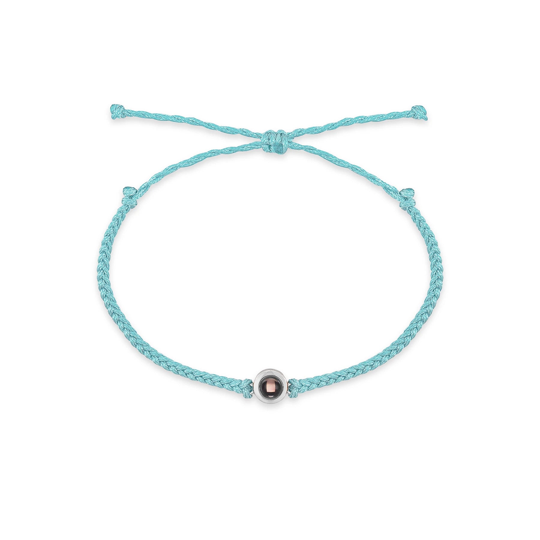Creative Customized Color Photo Projection Bracelet Hand Woven Lovers Personality Jewelry for Men and Women Valentine'S Day Gift